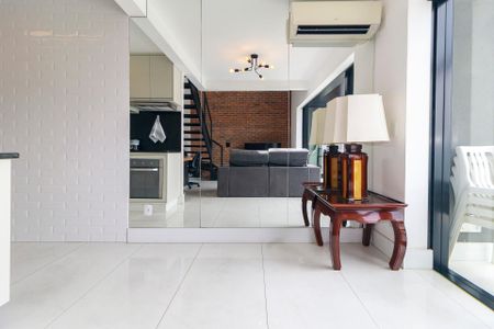 Apartamento para alugar com 58m², 1 quarto e 2 vagas Apartamento para alugar com 58m², 1 quarto e 2 vagasSala