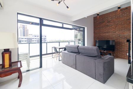 Apartamento para alugar com 58m², 1 quarto e 2 vagas Apartamento para alugar com 58m², 1 quarto e 2 vagasSala