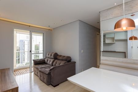 Sala de apartamento à venda com 2 quartos, 48m² em Parque Reboucas, São Paulo