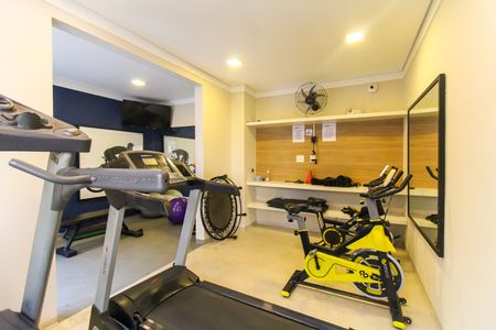 Apartamento para alugar com 32m², 2 quartos e sem vaga Apartamento para alugar com 32m², 2 quartos e sem vagaAcademia