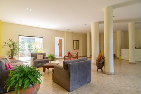 Apartamento para alugar com 150m², 3 quartos e 1 vagaÁrea comum - Hall Social