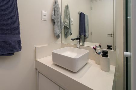 Apartamento à venda com 63m², 2 quartos e 1 vagaBanheiro da Suíte