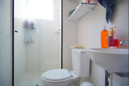 Banheiro Corredor de apartamento à venda com 2 quartos, 42m² em Sarandi, Porto Alegre