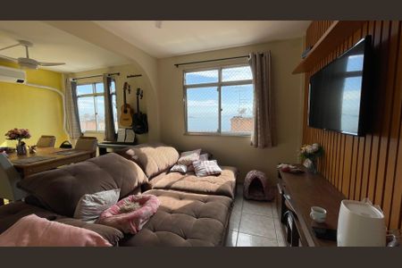 Sala de apartamento para alugar com 2 quartos, 57m² em Praia da Bandeira, Rio de Janeiro