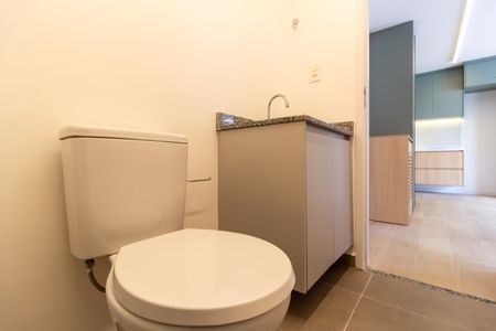 Apartamento para alugar com 34m², 1 quarto e sem vaga Apartamento para alugar com 34m², 1 quarto e sem vagaBanheiro