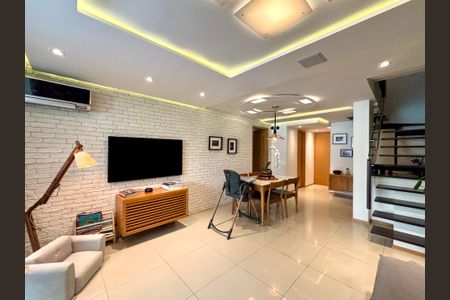 Sala de apartamento à venda com 3 quartos, 153m² em Lagoa, Rio de Janeiro