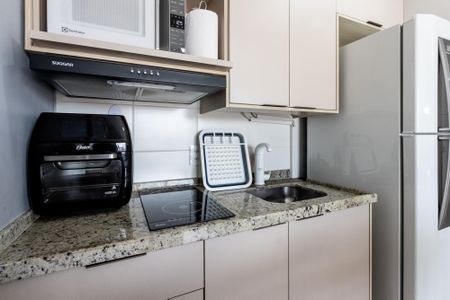 Apartamento à venda com 28m², 1 quarto e sem vaga Apartamento à venda com 28m², 1 quarto e sem vagaCozinha