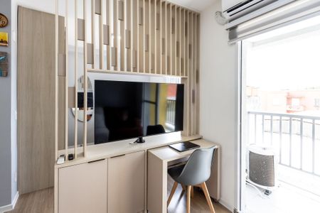 Apartamento à venda com 28m², 1 quarto e sem vaga Apartamento à venda com 28m², 1 quarto e sem vagaSala