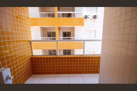 Varanda de apartamento para alugar com 2 quartos, 62m² em Boqueirão, Praia Grande