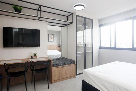 Studio - Sala / Quarto de kitnet/studio para alugar com 1 quarto, 30m² em Cidade Baixa, Porto Alegre