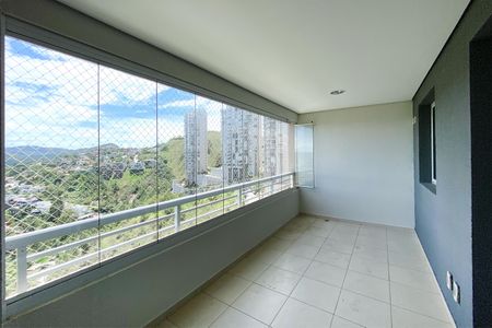 Varanda da Sala de apartamento para alugar com 3 quartos, 100m² em Vila da Serra, Nova Lima