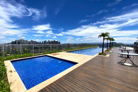 Apartamento para alugar com 100m², 3 quartos e 2 vagasÁrea comum - Piscina