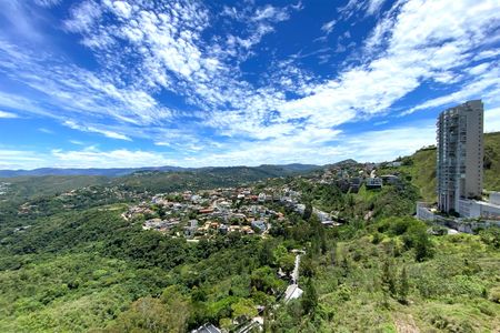 Vista da Sala de apartamento para alugar com 3 quartos, 100m² em Vila da Serra, Nova Lima