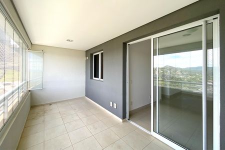 Varanda da Sala de apartamento para alugar com 3 quartos, 100m² em Vila da Serra, Nova Lima