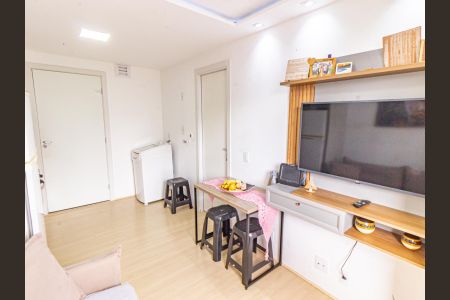 Sala/Cozinha de apartamento à venda com 1 quarto, 28m² em Mooca, São Paulo
