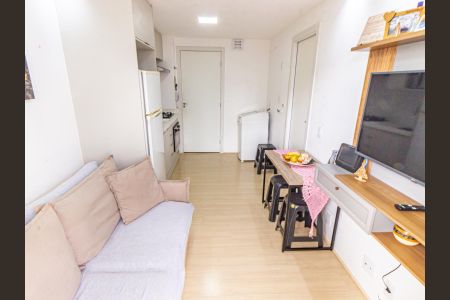 Sala/Cozinha de apartamento à venda com 1 quarto, 28m² em Mooca, São Paulo