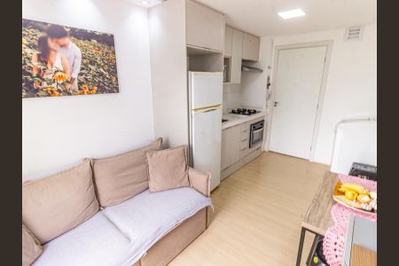 Sala/Cozinha de apartamento à venda com 1 quarto, 28m² em Mooca, São Paulo