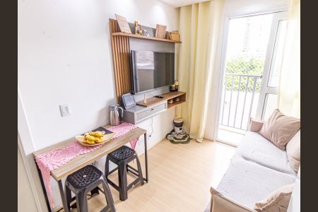 Sala/Cozinha de apartamento à venda com 1 quarto, 28m² em Mooca, São Paulo