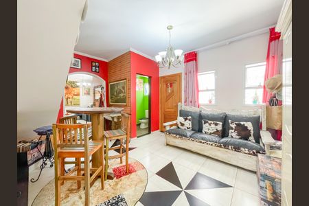 Sala de casa de condomínio à venda com 4 quartos, 160m² em Centro, Osasco