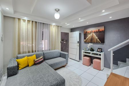 Sala de casa para alugar com 2 quartos, 90m² em Jardim Las Vegas, São Bernardo do Campo