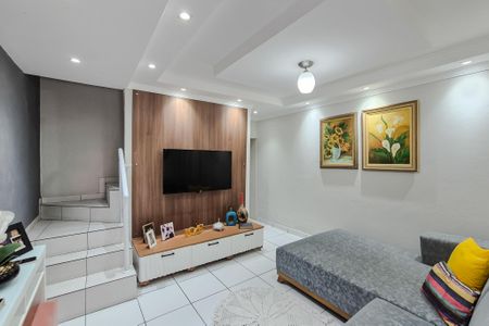 Sala de casa para alugar com 2 quartos, 90m² em Jardim Las Vegas, São Bernardo do Campo