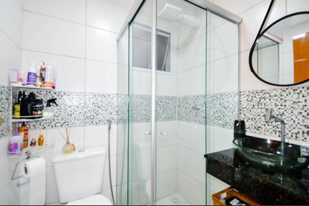 Casa de condomínio para alugar com 80m², 2 quartos e 1 vagaBanheiro