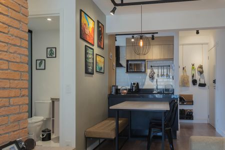 Sala de apartamento à venda com 2 quartos, 54m² em Jardim Olavo Bilac, São Bernardo do Campo