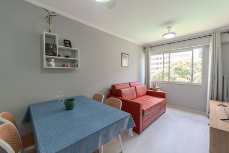 Sala de apartamento à venda com 1 quarto, 38m² em Consolação, São Paulo