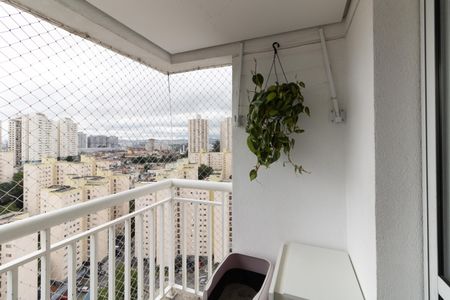 Varanda da Sala de apartamento para alugar com 2 quartos, 52m² em Vila Moraes, São Paulo