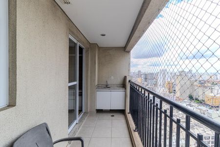 Studio à venda com 40m², 1 quarto e 1 vagaVaranda