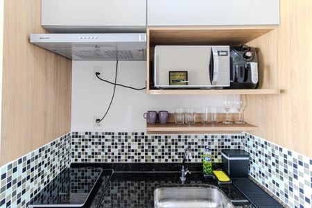 Studio para alugar com 25m², 1 quarto e sem vagaCozinha