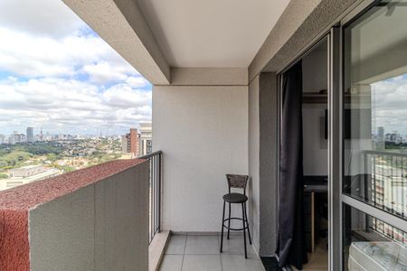 Studio para alugar com 25m², 1 quarto e sem vagaVaranda