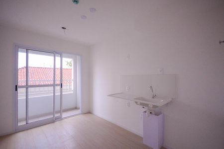 Sala/Cozinha  de apartamento à venda com 1 quarto, 25m² em Vila Dom Pedro I, São Paulo