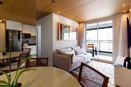 Sala de apartamento à venda com 2 quartos, 62m² em Barra Funda, São Paulo