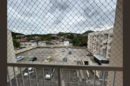 Varanda da sala de apartamento para alugar com 2 quartos, 44m² em Praça Seca, Rio de Janeiro