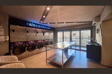 Studio para alugar com 20m², 1 quarto e sem vaga Studio para alugar com 20m², 1 quarto e sem vagaLavanderia