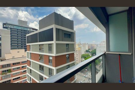 Studio para alugar com 20m², 1 quarto e sem vaga Studio para alugar com 20m², 1 quarto e sem vagaVaranda