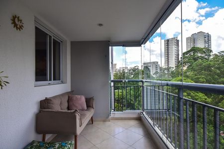 Varanda de apartamento à venda com 2 quartos, 74m² em Vila Andrade, São Paulo