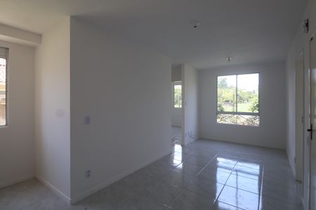 Sala/Cozinha de apartamento para alugar com 3 quartos, 51m² em Fátima, Canoas