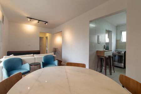 Sala de apartamento para alugar com 2 quartos, 80m² em Paraíso, São Paulo