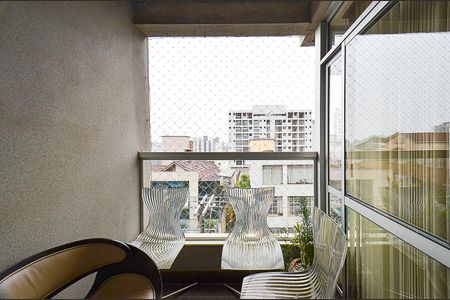 Varanda de apartamento à venda com 3 quartos, 194m² em Carmo, Belo Horizonte