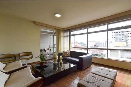 Sala de Estar de apartamento à venda com 3 quartos, 194m² em Carmo, Belo Horizonte