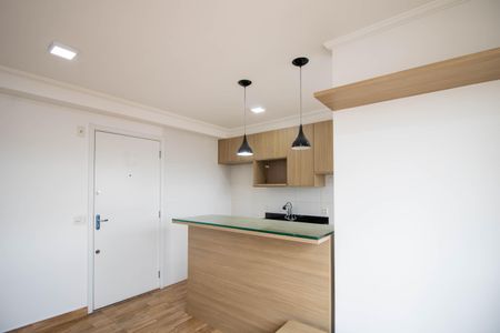 Sala/Cozinha de apartamento para alugar com 2 quartos, 40m² em Jardim Taboao, São Paulo