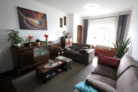 Sala de casa à venda com 4 quartos, 236m² em Jardim Paraiso, Santo André