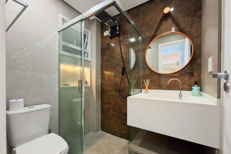 Apartamento para alugar com 74m², 2 quartos e sem vaga Apartamento para alugar com 74m², 2 quartos e sem vagaBanheiro da Suíte