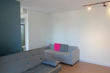 Sala de apartamento para alugar com 1 quarto, 59m² em Ponta da Praia, Santos