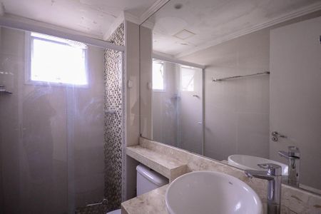 Banheiro  de apartamento à venda com 2 quartos, 48m² em Jardim Celeste, São Paulo