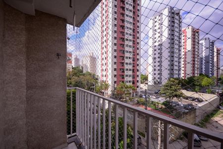 Sala - Varanda  de apartamento para alugar com 2 quartos, 48m² em Jardim Celeste, São Paulo