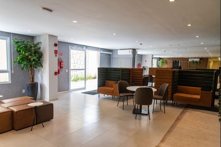 Apartamento para alugar com 33m², 1 quarto e sem vagaHall social