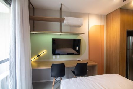 Studio para alugar com 25m², 1 quarto e sem vagaSala / Quarto - Studio